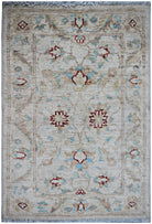 Handmade Mini Afghan Chobi Rug | 85 x 56 cm | 2'10" x 1'10" - Najaf Rugs & Textile