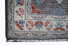 Handmade Mini Afghan Chobi Rug | 90 x 64 cm | 2'11" x 2'2" - Najaf Rugs & Textile