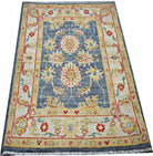 Handmade Mini Afghan Chobi Rug | 96 x 62 cm | 3'2" x 2' - Najaf Rugs & Textile