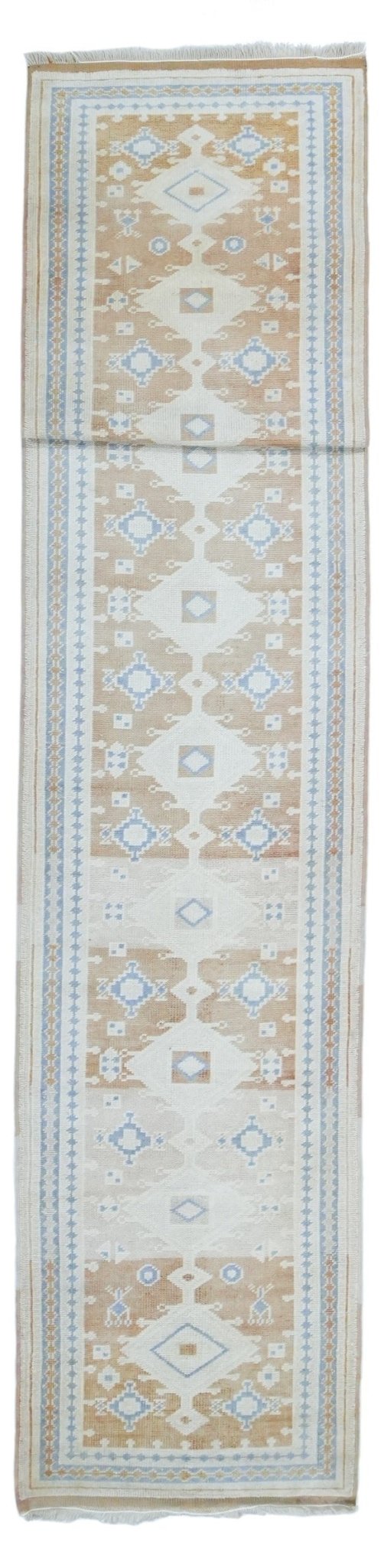 Handmade Turkish Uşak Hallway Runner | 478 x 87 cm | 15'6" x 2'8" - Najaf Rugs