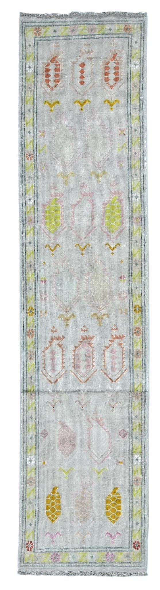 Handmade Turkish Uşak Hallway Runner | 540 x 84 cm | 17'7" x 2'7" - Najaf Rugs