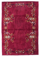 Handmade Vintage Turkish Isparta Rug | 270 x 182 cm | 8'8" x 5'9" - Najaf Rugs