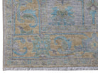 Handwoven Transitional Oushak Hallway Runner | 350 x 77 cm | 11'5" x 2'6"