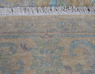 Handwoven Transitional Oushak Hallway Runner | 350 x 77 cm | 11'5" x 2'6"