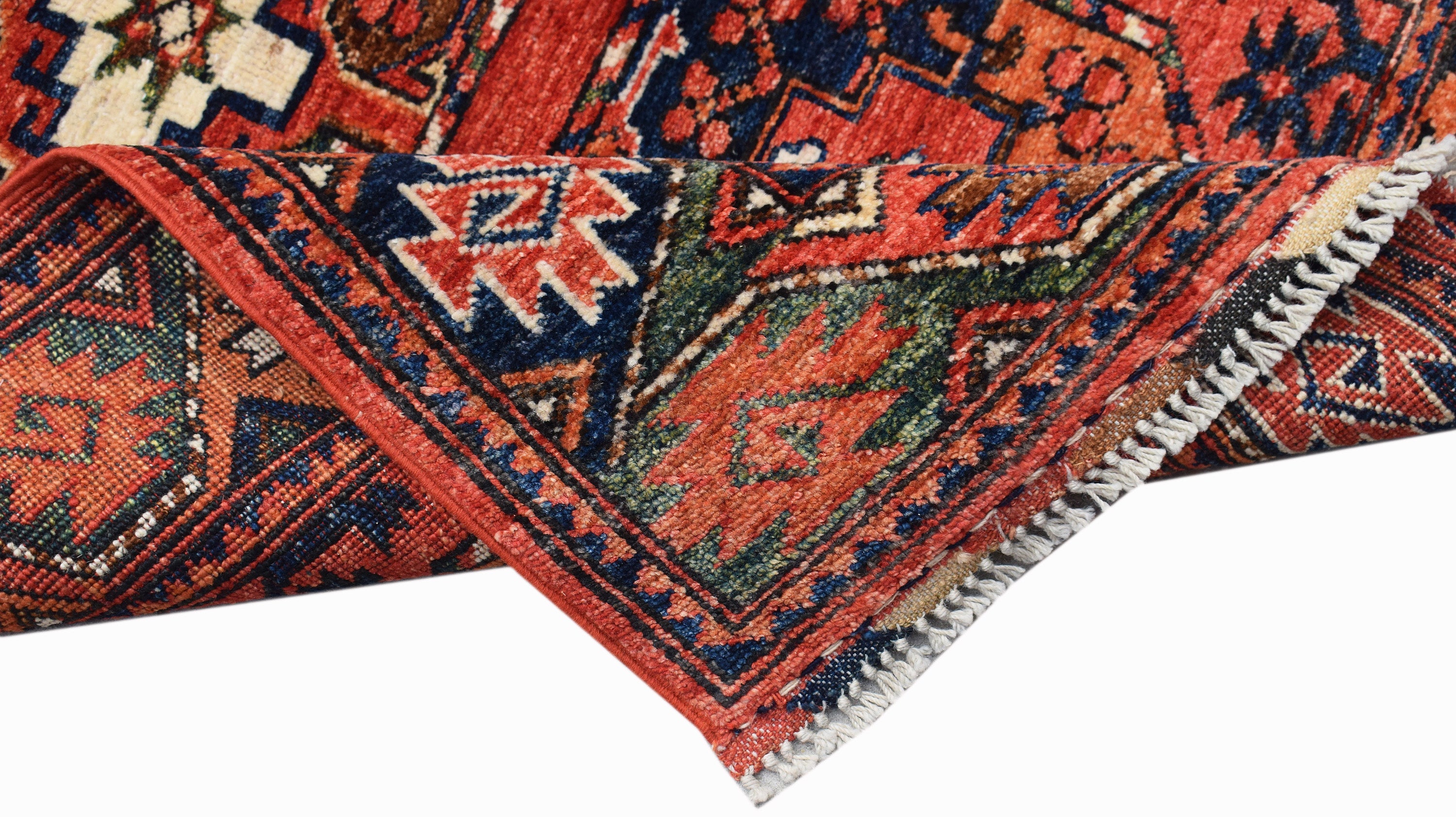 Handwoven Afghan Chobi Hallway Runner | 275 x 87 cm | 9'10" x 2'10"