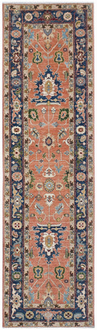 Handknotted Afghan Chobi Hallway Runner | 292 x 79 cm | 9'7" x 2'7" - Najaf Rugs & Textile