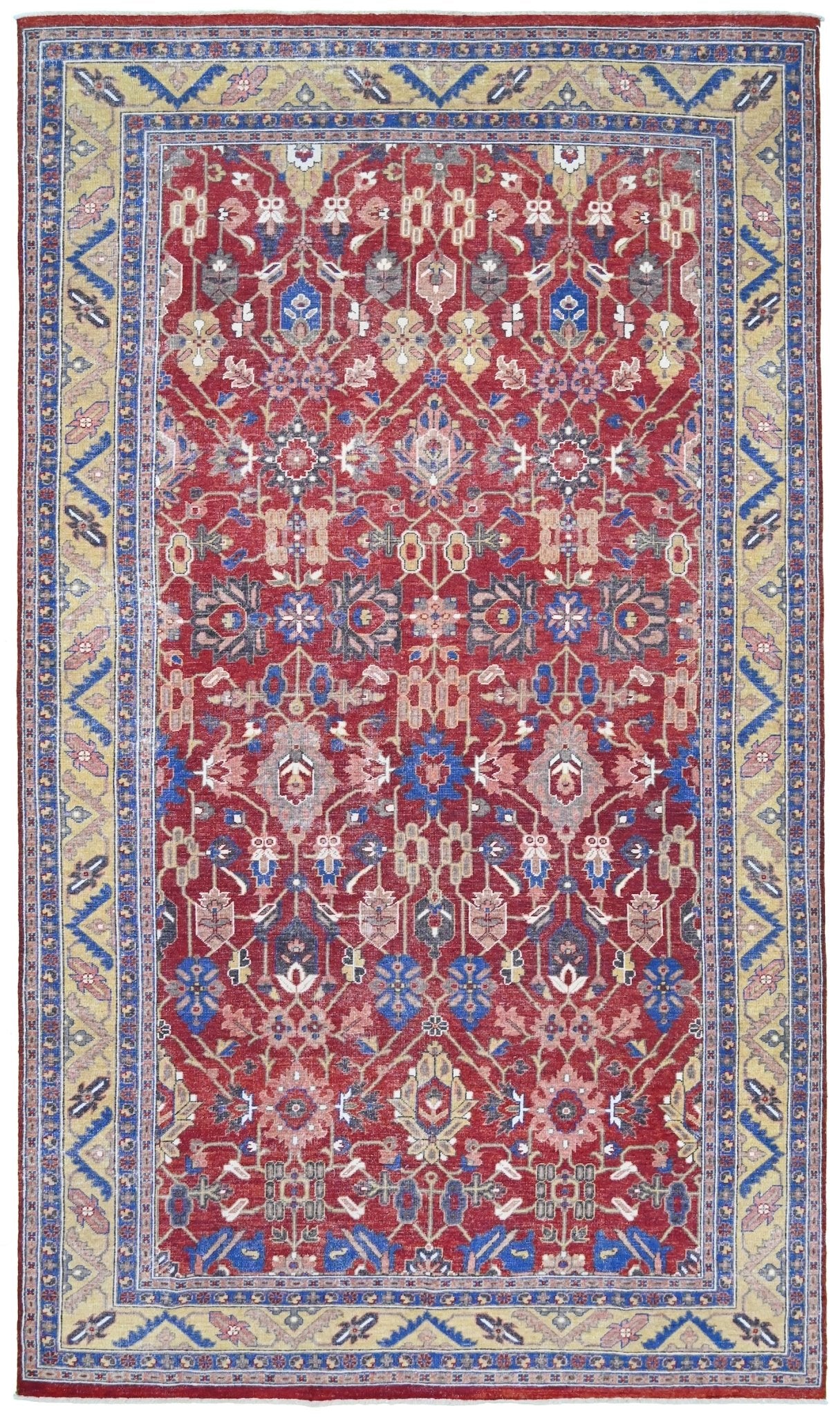 Handknotted Traditional Persian Rug | 460 x 239 cm | 15' x 7'"8 - Najaf Rugs & Textile