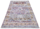 Handknotted Transitional Oushak Rug | 285 x 181 cm | 9'3" x 5'9" - Najaf Rugs & Textile