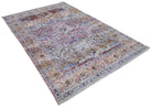 Handknotted Transitional Oushak Rug | 285 x 181 cm | 9'3" x 5'9" - Najaf Rugs & Textile