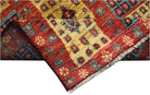 Handknotted Tribal Afghan Berber Rug | 134 x 96 cm | 4'5" x 3'2" - Najaf Rugs & Textile