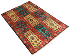 Handknotted Tribal Afghan Berber Rug | 134 x 96 cm | 4'5" x 3'2" - Najaf Rugs & Textile