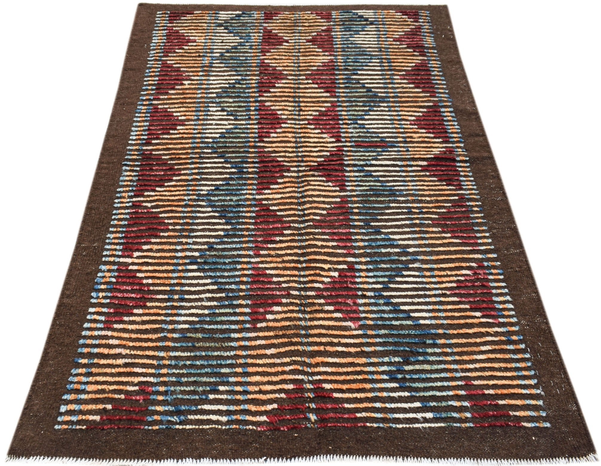 Handknotted Tribal Afghan Berber Rug | 183 x 118 cm | 6' x 3'10" - Najaf Rugs & Textile