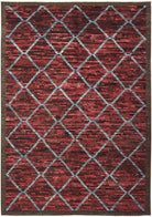 Handknotted Tribal Afghan Berber Rug | 238 x 173 cm | 7'10" x 5' - Najaf Rugs & Textile