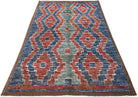 Handknotted Tribal Afghan Berber Rug | 248 x 150 cm | 8'2" x 4'4" - Najaf Rugs & Textile