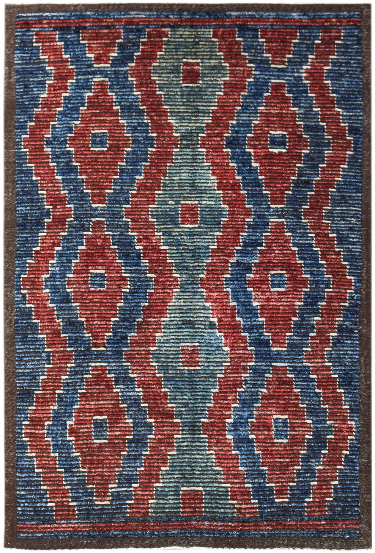 Handknotted Tribal Afghan Berber Rug | 249 x 167 cm | 8'2" x 5'6" - Najaf Rugs & Textile