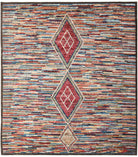 Handknotted Tribal Afghan Berber Rug | 292 x 265 cm | 9'7" x 8'9" - Najaf Rugs & Textile