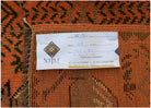 Handknotted Tribal Afghan Rug | 142 x 85 cm | 4'8" x 2'10" - Najaf Rugs & Textile