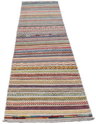 Handmade Afghan Barjasta Hallway Runner | 294 x 75 cm | 9'8" x 2'6" - Najaf Rugs & Textile