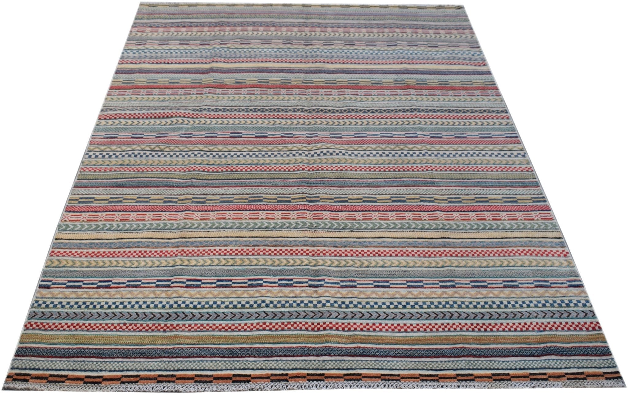 Handmade Afghan Barjasta Rug | 292 x 202 cm | 9'7" x 6'8" - Najaf Rugs & Textile