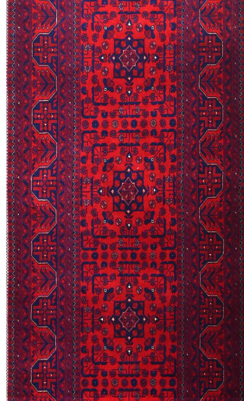 Handmade Afghan Biljik Hallway Runner | 285 x 80 cm | 9'3" x 2'6" - Najaf Rugs & Textile