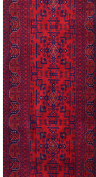 Handmade Afghan Biljik Hallway Runner | 295 x 79 cm | 9'6" x 2'6" - Najaf Rugs & Textile