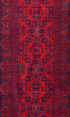 Handmade Afghan Biljik Hallway Runner | 295 x 79 cm | 9'6" x 2'6" - Najaf Rugs & Textile