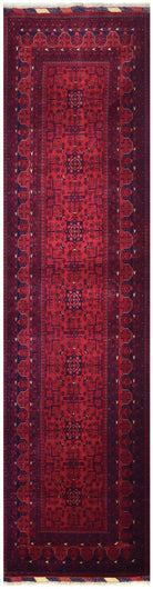 Handmade Afghan Biljik Hallway Runner | 300 x 85 cm | 9'8" x 2'7" - Najaf Rugs & Textile