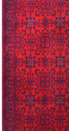 Handmade Afghan Biljik Hallway Runner | 300 x 94 cm | 9'8" x 3' - Najaf Rugs & Textile