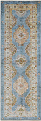 Handmade Afghan Chobi Hallway Runner | 240 x 80 cm | 7'11" x 2'8" - Najaf Rugs & Textile