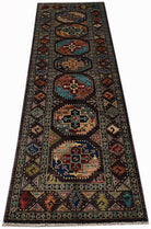 Handmade Afghan Chobi Hallway Runner | 257 x 83 cm | 8'5" x 2'9" - Najaf Rugs & Textile