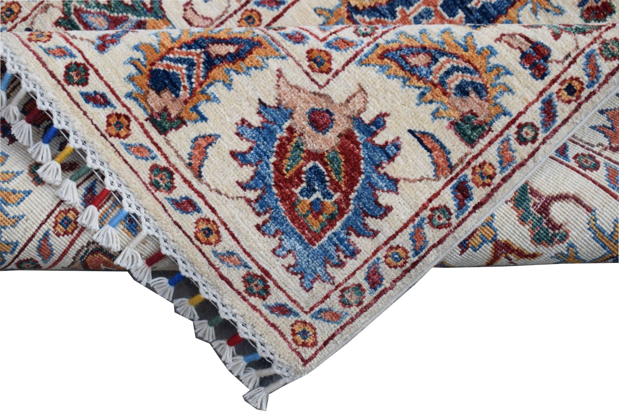 Handmade Afghan Chobi Hallway Runner | 310 x 84 cm | 10'3" x 2'9" - Najaf Rugs & Textile