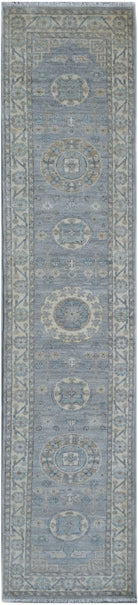 Handmade Afghan Chobi Hallway Runner | 404 x 84 cm | 13'3" x 2'9" - Najaf Rugs & Textile