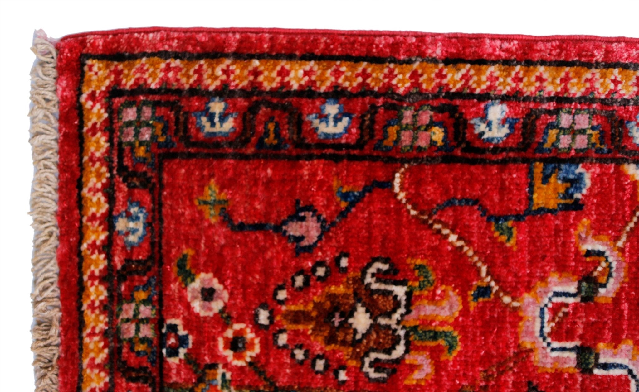 Handmade Afghan Chobi Hallway Runner | 521 x 121 cm | 17'1" x 4' - Najaf Rugs & Textile