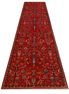 Handmade Afghan Chobi Hallway Runner | 521 x 121 cm | 17'1" x 4' - Najaf Rugs & Textile