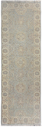 Handmade Afghan Chobi Hallway Runner | Bamyan Collection | 238 x 86 cm | 7'10" x 2'10" - Najaf Rugs & Textile