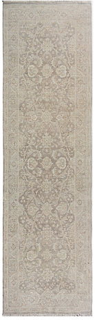 Handmade Afghan Chobi Hallway Runner | Bamyan Collection | 250 x 78 cm | 8'3" x 2'7" - Najaf Rugs & Textile