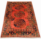 Handmade Afghan Chobi Prayer Rug | 144 x 103 cm | 4'9" x 3'4" - Najaf Rugs & Textile