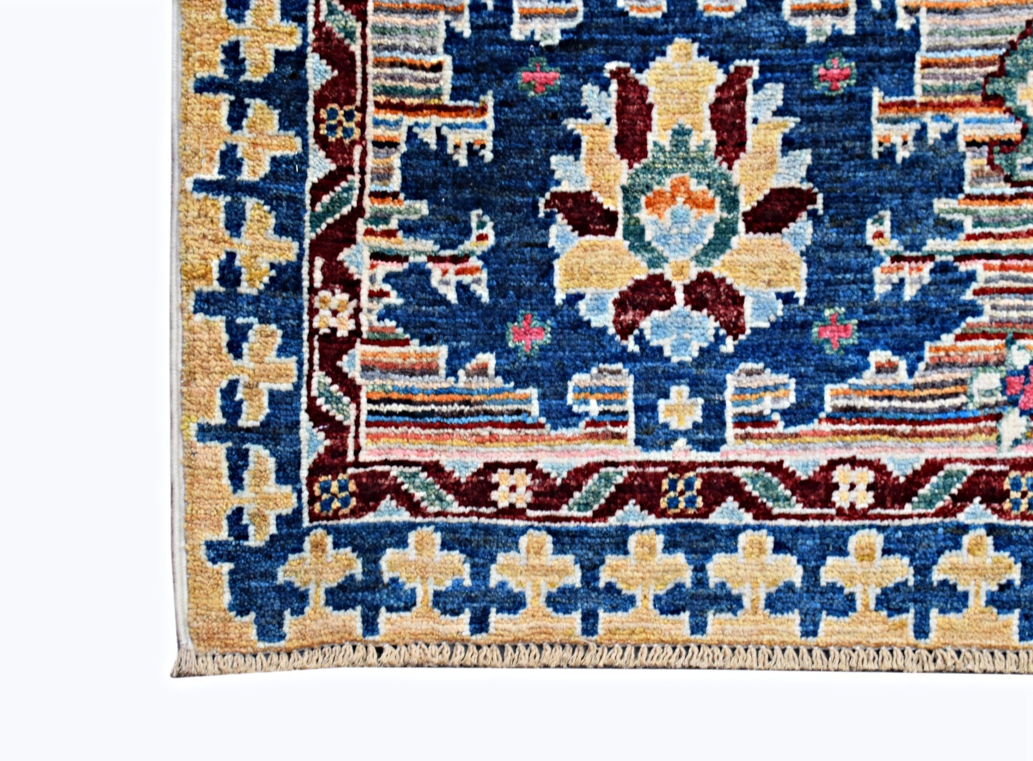 Handmade Afghan Chobi Rug | 179 x 119 cm | 5'10" x 3'11" - Najaf Rugs & Textile