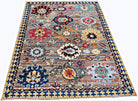 Handmade Afghan Chobi Rug | 179 x 119 cm | 5'10" x 3'11" - Najaf Rugs & Textile