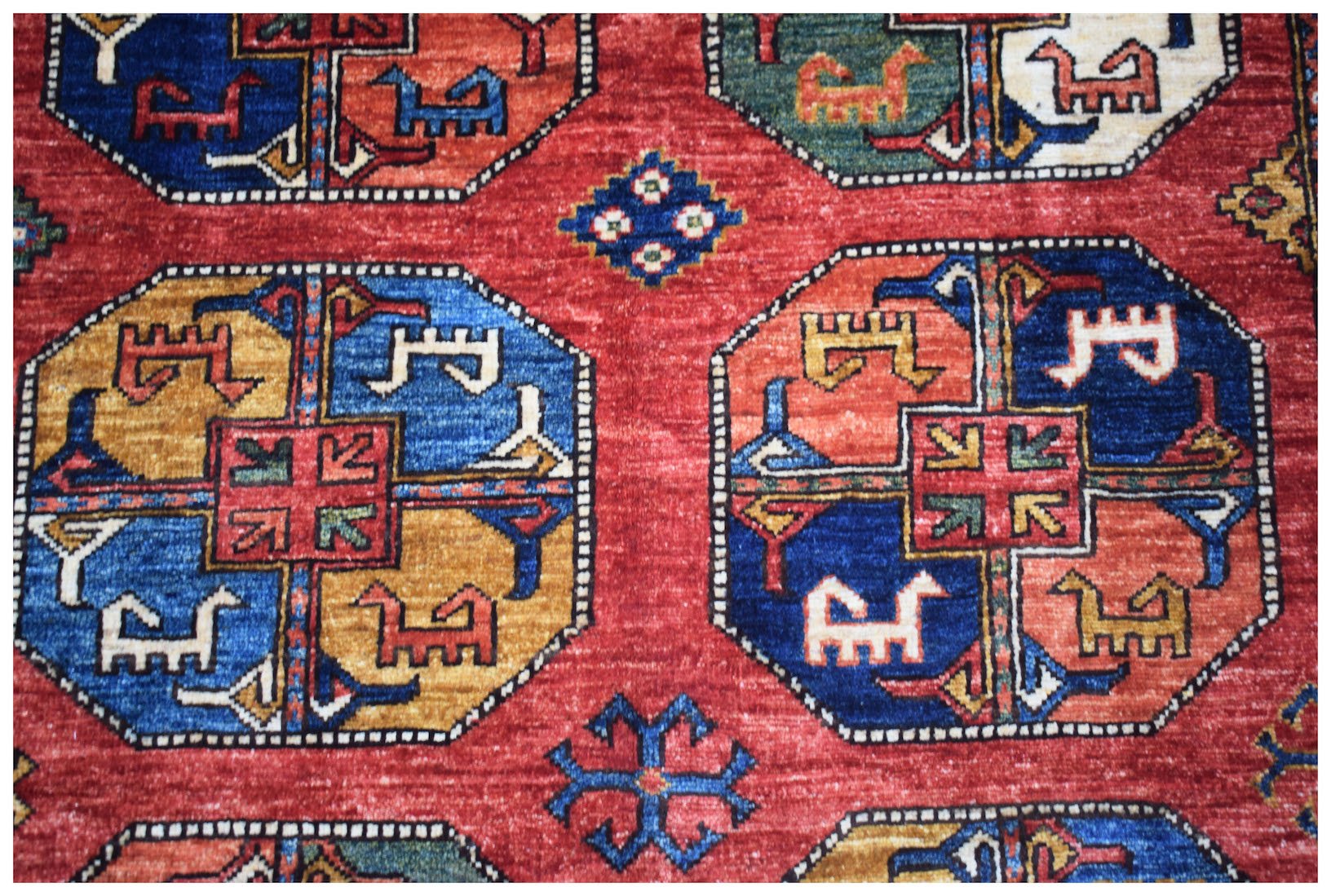 Handmade Afghan Chobi Rug | 185 x 124 cm | 6'1" x 4'1" - Najaf Rugs & Textile