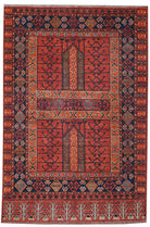 Handmade Afghan Chobi Rug | 200 x 153 cm - Najaf Rugs & Textile