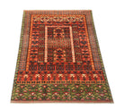 Handmade Afghan Chobi Rug | 200 x 159 cm | 6'7" x 5'3" - Najaf Rugs & Textile