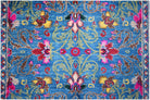 Handmade Afghan Chobi Rug | 275 x 184 cm | 9' x 6' - Najaf Rugs & Textile