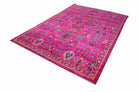 Handmade Afghan Chobi Rug | 281 x 200 cm | 9'2" x 6'5" - Najaf Rugs & Textile