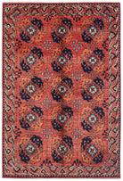 Handmade Afghan Chobi Rug | 290 x 206 cm | 9'6" x 6'9" - Najaf Rugs & Textile