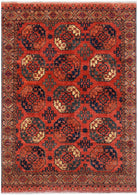 Handmade Afghan Chobi Rug | 296 x 208 cm | 9'9" x 6'10" - Najaf Rugs & Textile