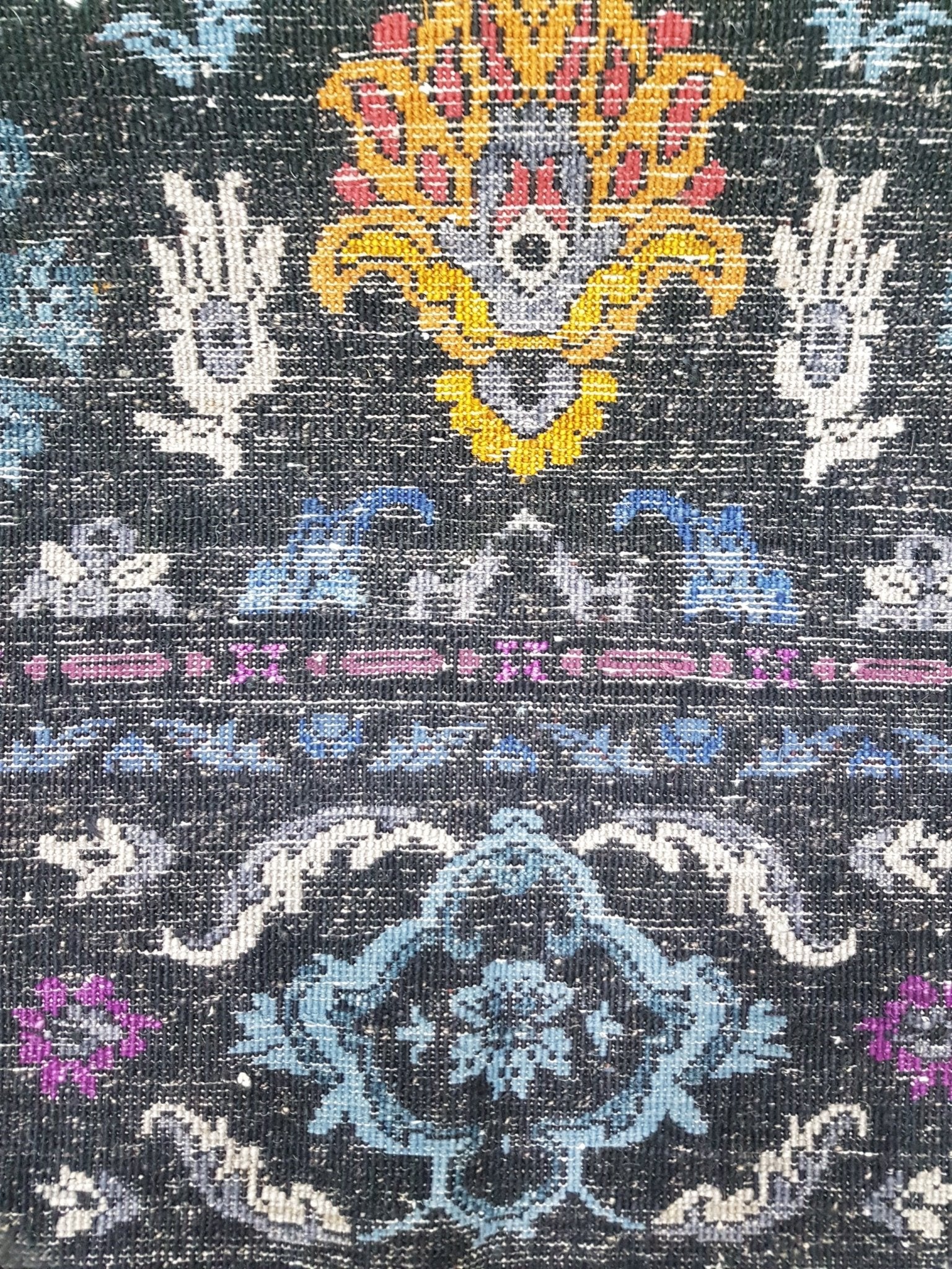 Handmade Afghan Chobi Rug | 298 x 197 cm | 9'7" x 6'4" - Najaf Rugs & Textile