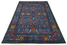 Handmade Afghan Chobi Rug | 298 x 197 cm | 9'7" x 6'4" - Najaf Rugs & Textile