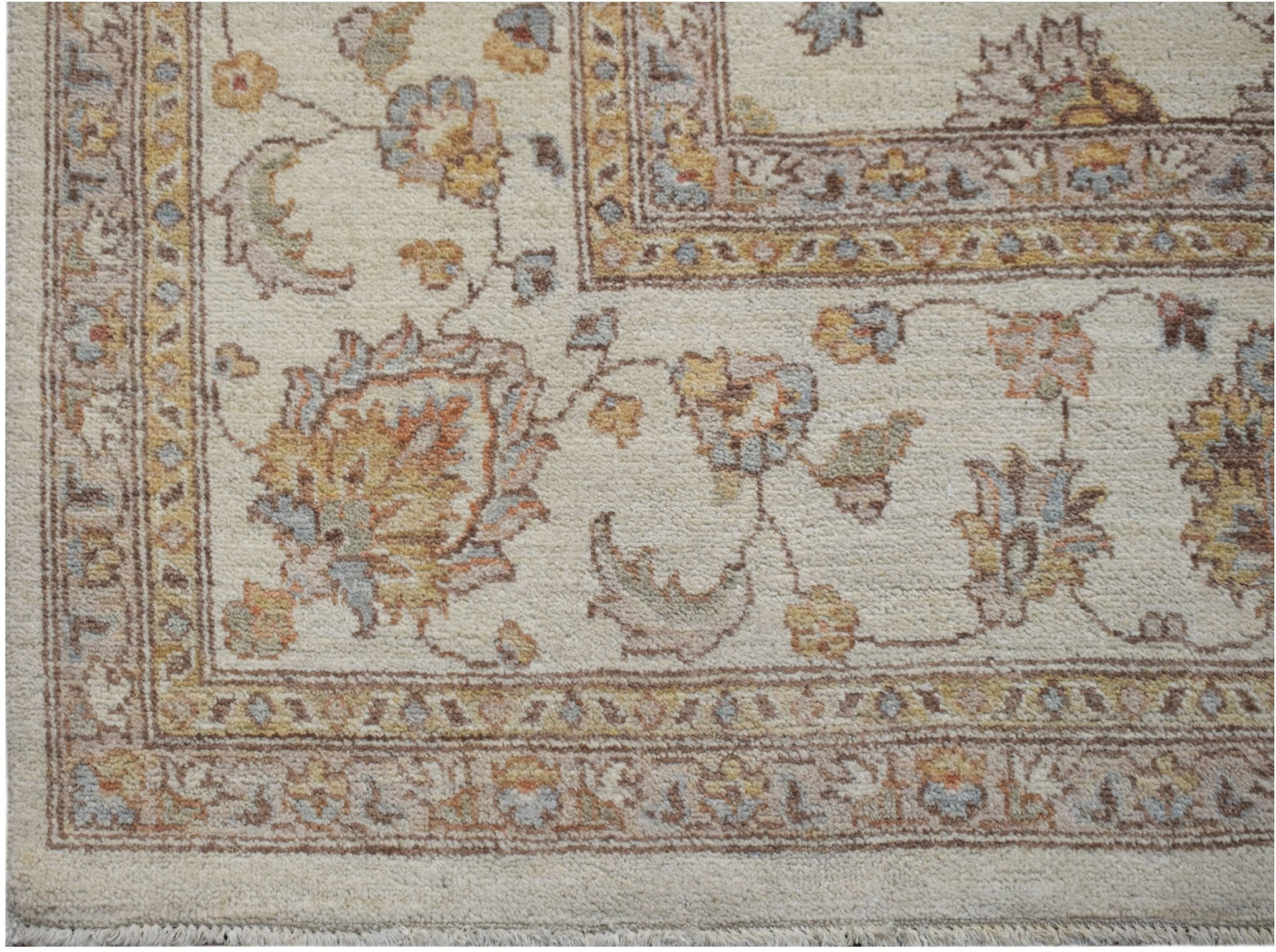 Handmade Afghan Chobi Rug | 355 x 250 cm | 11'8" x 8'3" - Najaf Rugs & Textile