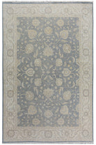 Handmade Afghan Chobi Rug | Bamyan Collection | 277 x 174 cm | 9'1" x 5'9" - Najaf Rugs & Textile